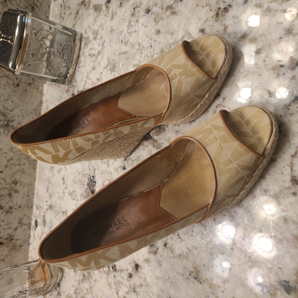 Michael Kors wedge shoes